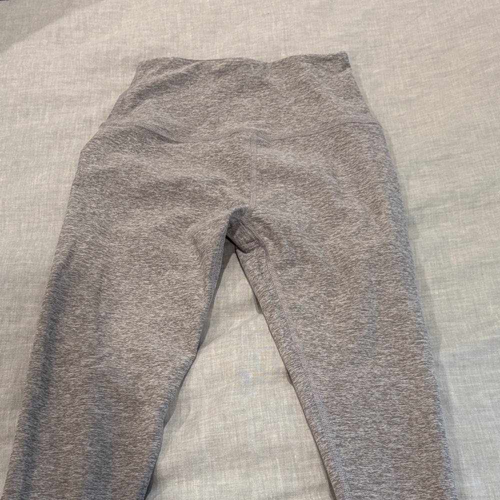 Beyond Yoga Gray High-Waisted Leggings